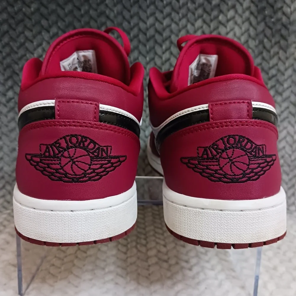 Air Jordan 1 Low Noble Red Men's Sneakers Shoes Size 11